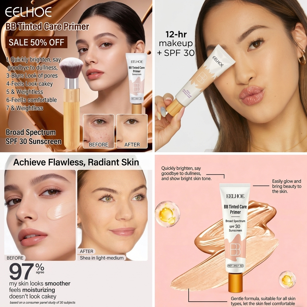 💜✨LAST DAY SALE BUY 1  GET 1 GIFT!!💜✨BB blur tinted moisturizer SPF 30 - instantly brightens, hydrates & smooths your skin✨