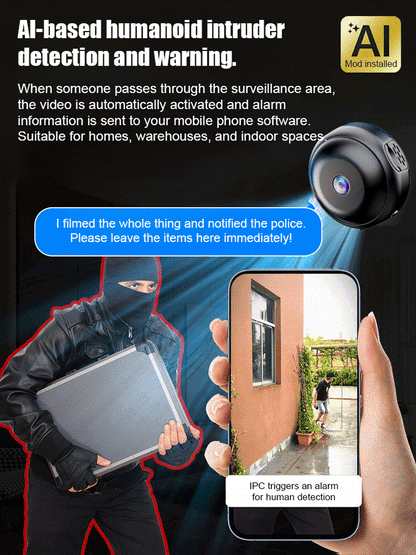 【2026 Hidden camera HD night vision】No WIFI or electricity required💯Tiny and installs in 1 second ⚠️Remote real-time viewing