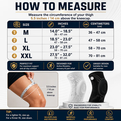 Pryxo™ Advanced Adjustable Multi-Function Knee Support Brace