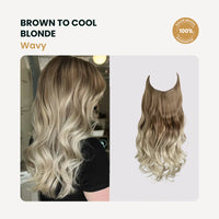 Brown to Cool Blonde