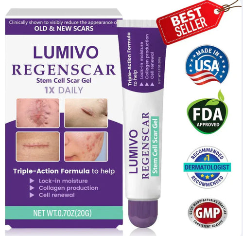 ReGenScar Stem Cell Repair Gel (Visible Scar Improvement in 7 Days) (Buy 1 Get 1 Free)