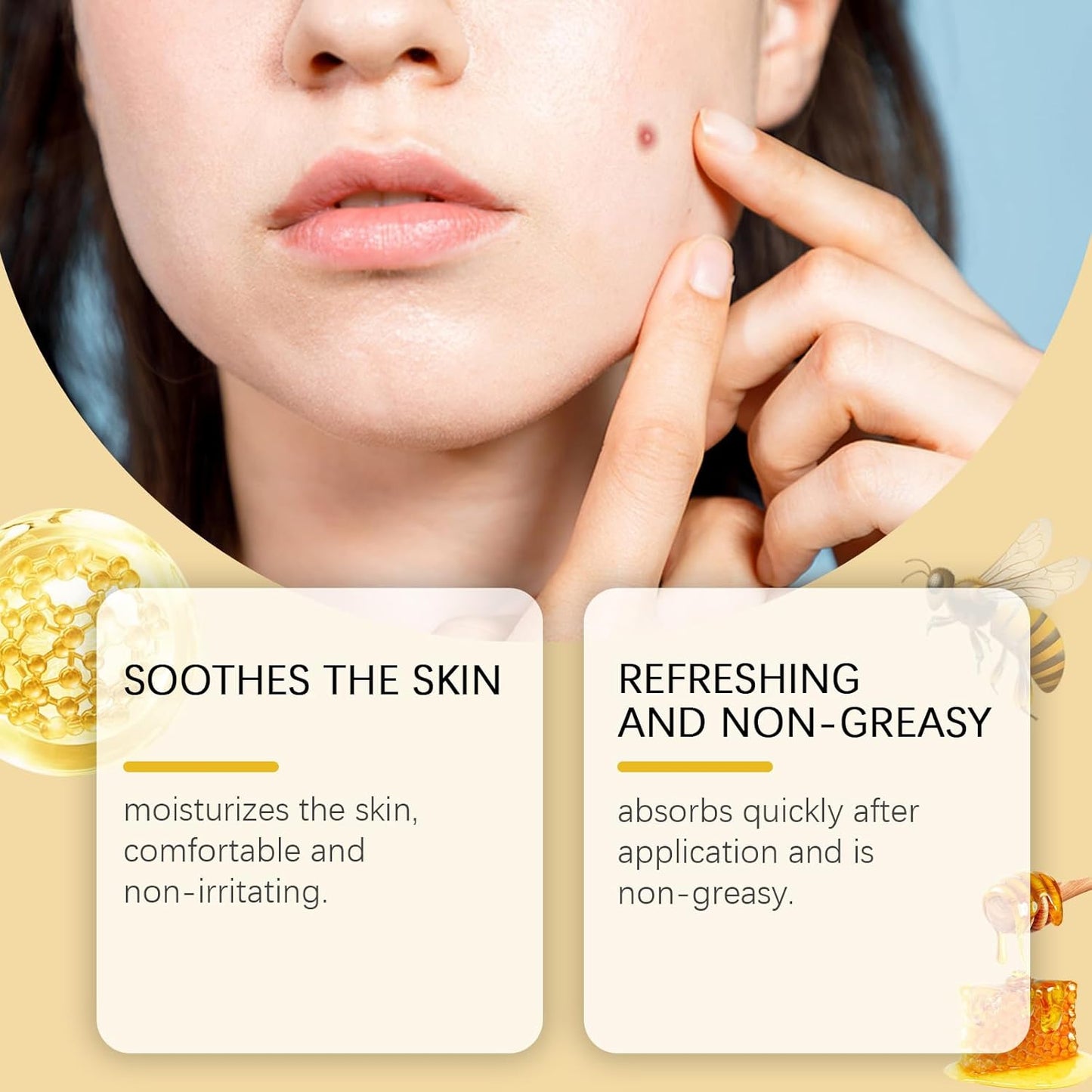 Fade Moles & Spots: Gentle Cream for Flawless, Radiant Skin