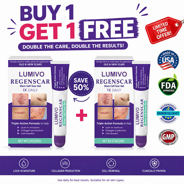 ReGenScar Stem Cell Repair Gel (Visible Scar Improvement in 7 Days) (Buy 1 Get 1 Free)