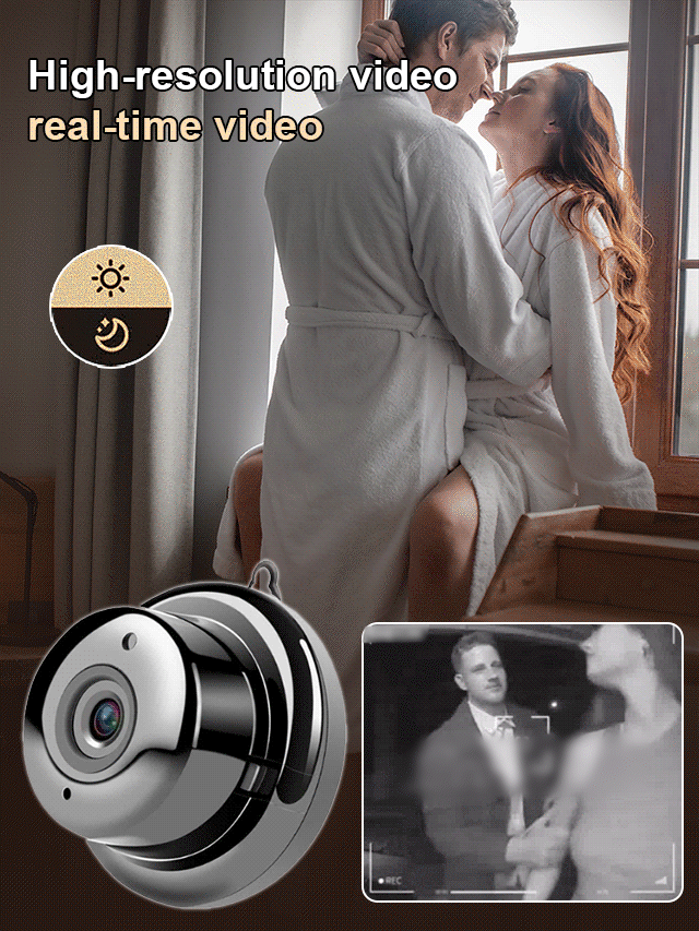【2026 Hidden camera HD night vision】No WIFI or electricity required💯Tiny and installs in 1 second ⚠️Remote real-time viewing