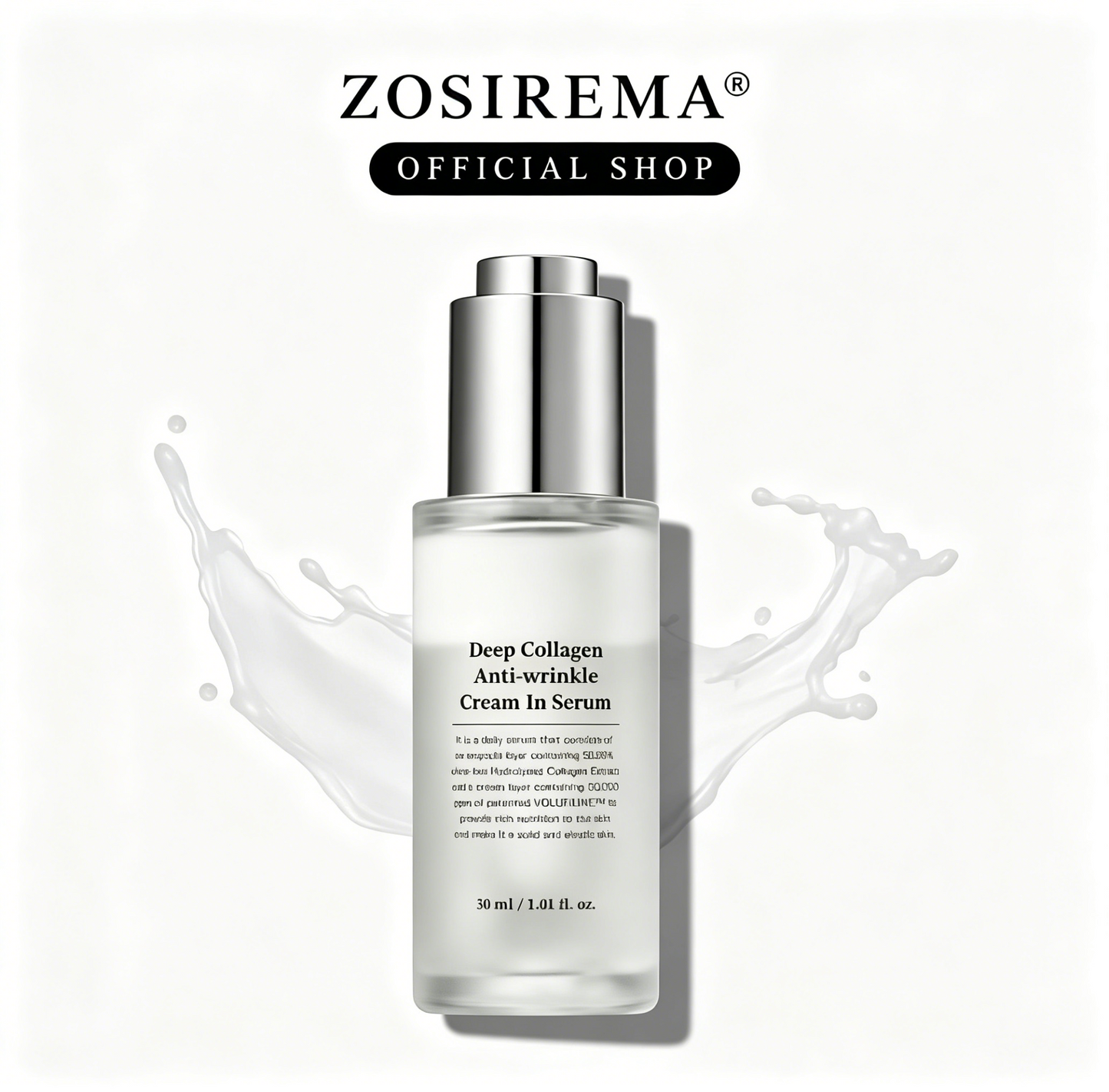 🔥 Deep Collagen Anti-Wrinkle Cream-in-Serum 30ml | Boost Elasticity & Smooth Fine Lines