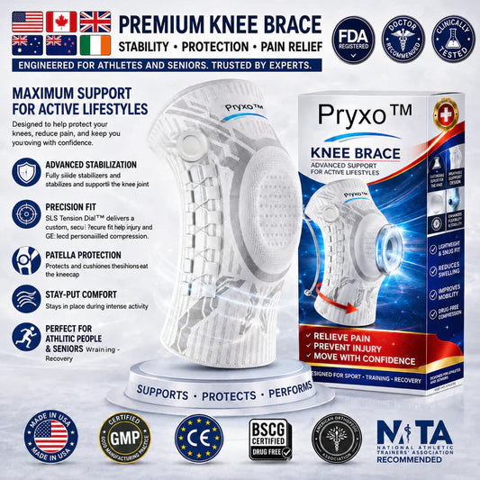 Pryxo™ Advanced Adjustable Multi-Function Knee Support Brace